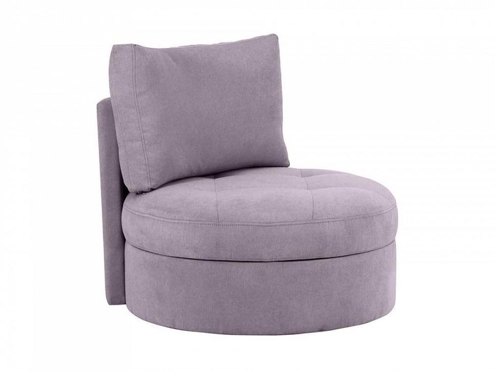 Кресло Wing Round лилового цвета - купить Интерьерные кресла по цене 32580.0