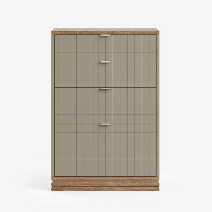 Высокий комод Timeless TLD020 оливкового цвета - купить Комоды по цене 96500.0 Высокий комод Timeless TLD020 оливкового цвета - купить Комоды по цене 96500.0
