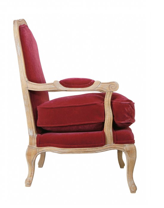 Кресло Nitro бордового цвета - лучшие Интерьерные кресла в INMYROOM
