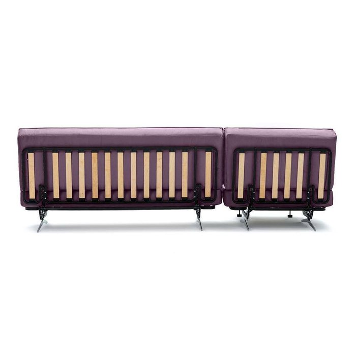 Угловой диван-кровать Арни Galaxy фиолетового цвета - лучшие Угловые диваны в INMYROOM