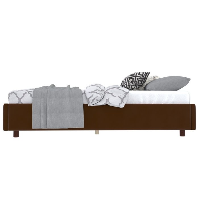 Кровать SleepBox 160x200 темно-коричневого цвета - купить Кровати для спальни по цене 24990.0