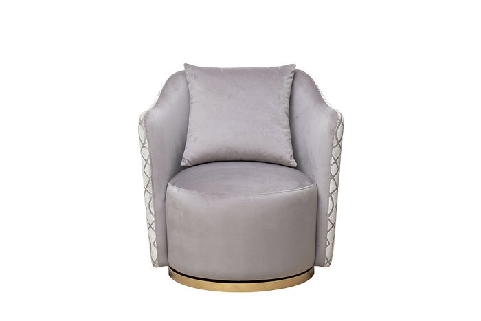 Кресло Verona серо-бежевого цвета - купить Интерьерные кресла по цене 58000.0