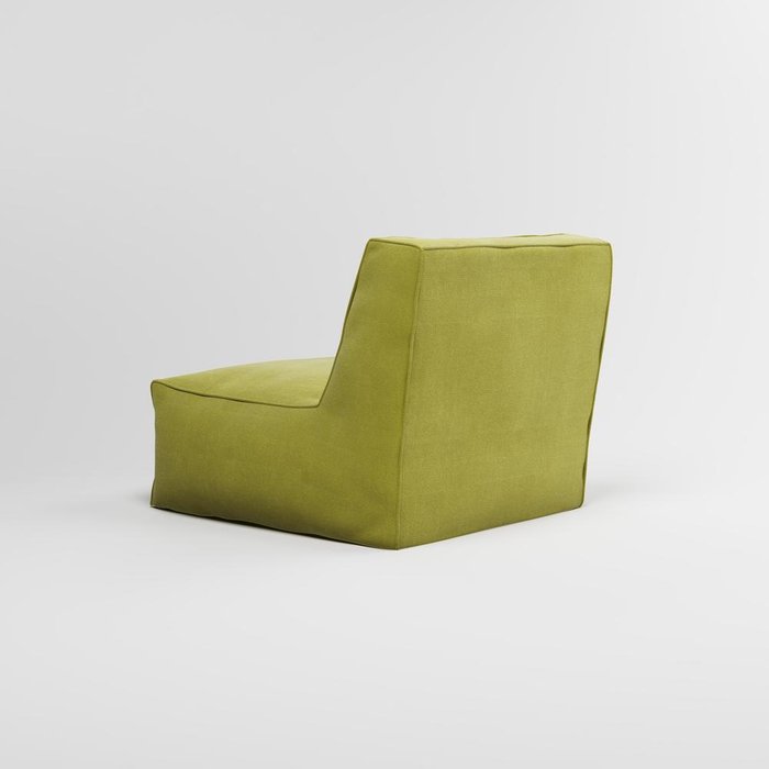 Кресло Quadro зеленого цвета - лучшие Бескаркасная мебель в INMYROOM