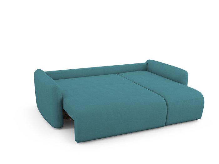 Угловой Диван-кровать Arti  правый бирюзового цвета - купить Угловые диваны по цене 69600.0