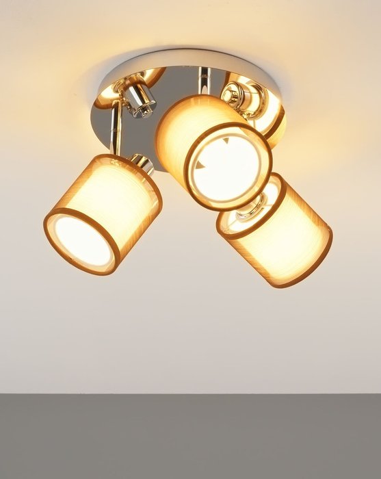 Светильник потолочный Room коричневого цвета - купить Потолочные светильники по цене 7690.0