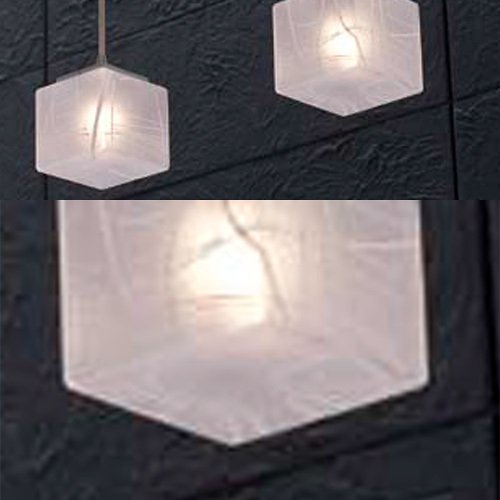 Подвесной светильник GruppoLampe Geisha из стекла  - купить Подвесные светильники по цене 13660.0