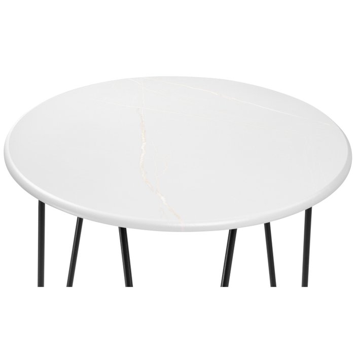 Кофейный столик Шани белого цвета  - лучшие Кофейные столики в INMYROOM