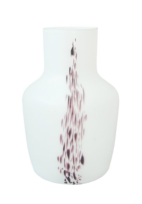 Настольная ваза Quadra Small Vase белого цвета