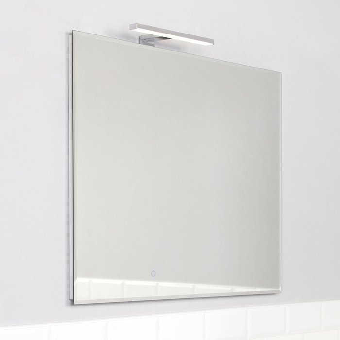 Настенное зеркало Wood 70х90 с подсветкой  - купить Настенные зеркала по цене 9490.0