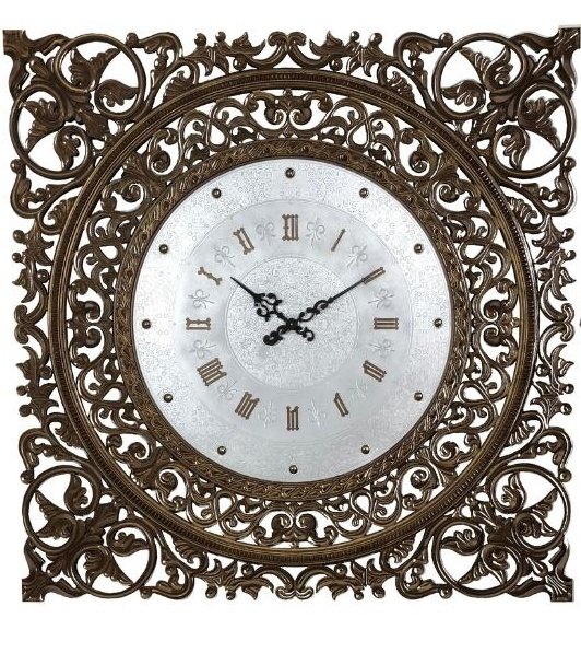 Настенные часы Viktor L бронзового цвета