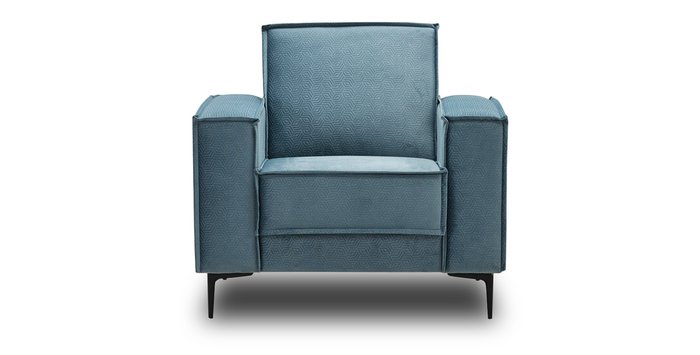 Кресло Авиньон голубого цвета - купить Интерьерные кресла по цене 12040.0