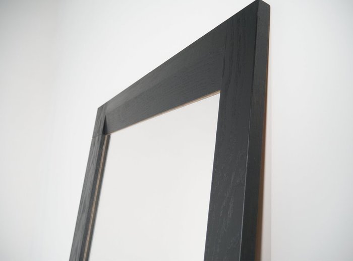 Напольное зеркало в раме черного цвета - купить Напольные зеркала по цене 34000.0