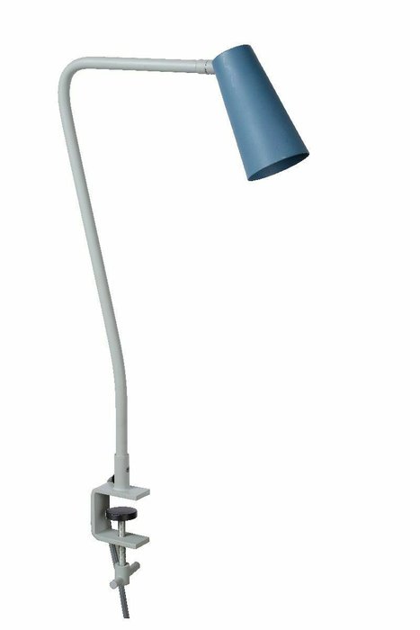 Настольная лампа Bastin 05536/01/35 (металл, цвет синий) - купить Рабочие лампы по цене 9311.0