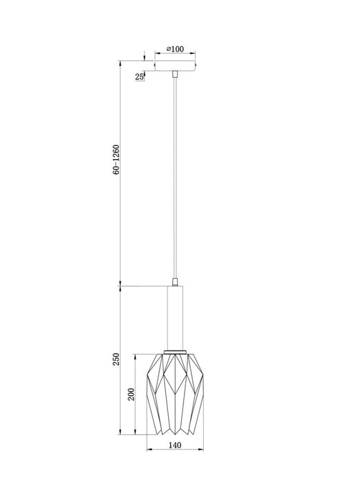 Подвесной светильник Freya FR9001PL-01B - лучшие Подвесные светильники в INMYROOM