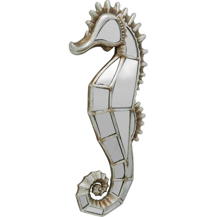 Украшение настенное Sea Horse серого цвета - купить Декор стен по цене 10270.0