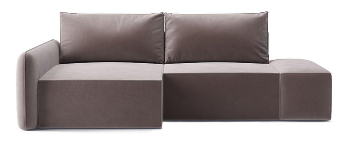 Угловой диван-кровать Портленд коричневого цвета левый - купить Угловые диваны по цене 58499 Угловой диван-кровать Портленд коричневого цвета левый - купить Угловые диваны по цене 58499