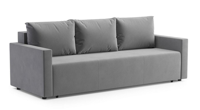 Диван-кровать Слим серого цвета Диван-кровать Слим серого цвета