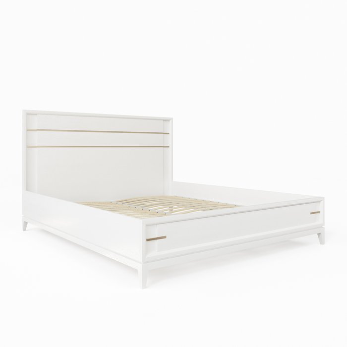Кровать Скарлетт 180х200 цвета дуб оксфорд - купить Кровати для спальни по цене 118500.0