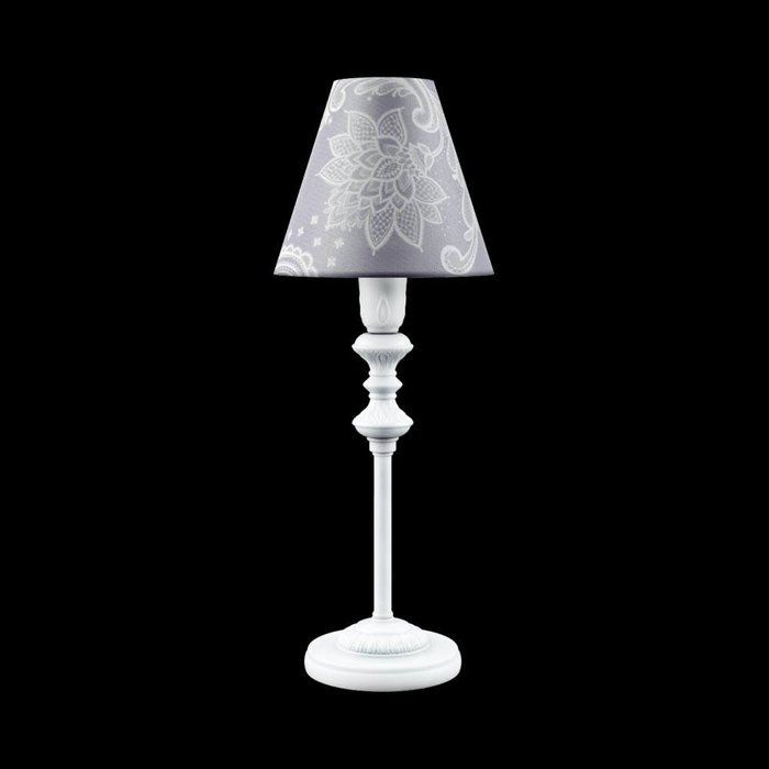 Настольная лампа Provence с серым абажуром - купить Настольные лампы по цене 3260.0