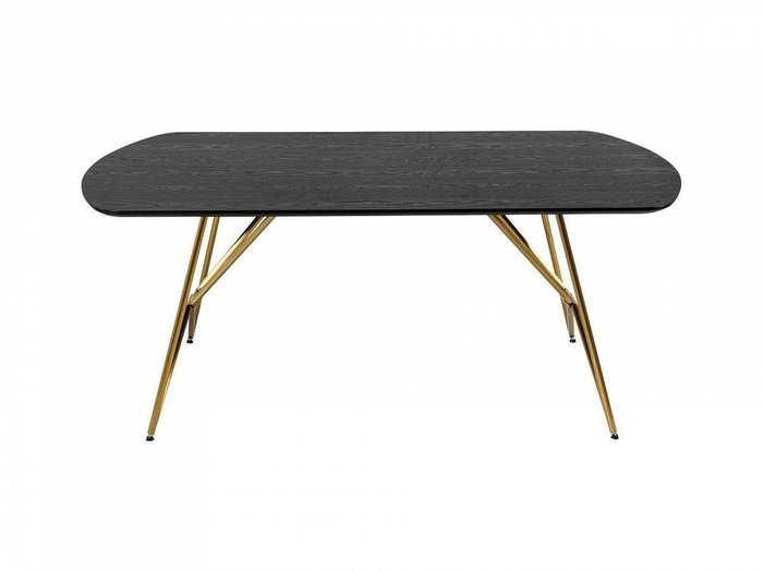 Стол обеденный Dario со столешницей цвета черный дуб - купить Обеденные столы по цене 39900.0