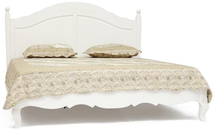 Кровать Chateaubriant 180х200 белого цвета