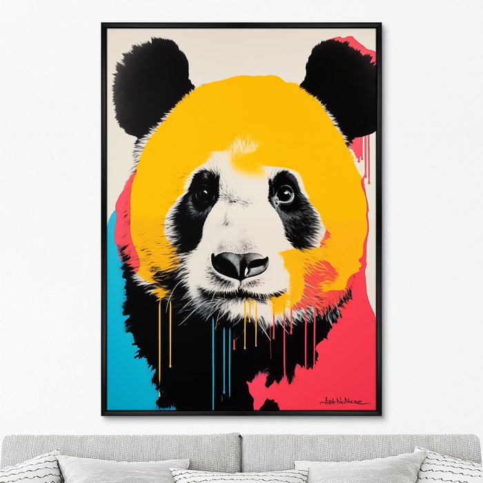Репродукция картины Vibe collection, Panda, No 2, 2024г.