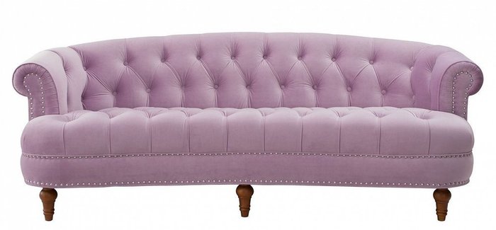 Диван La Rosa розового цвета - купить Прямые диваны по цене 113000.0