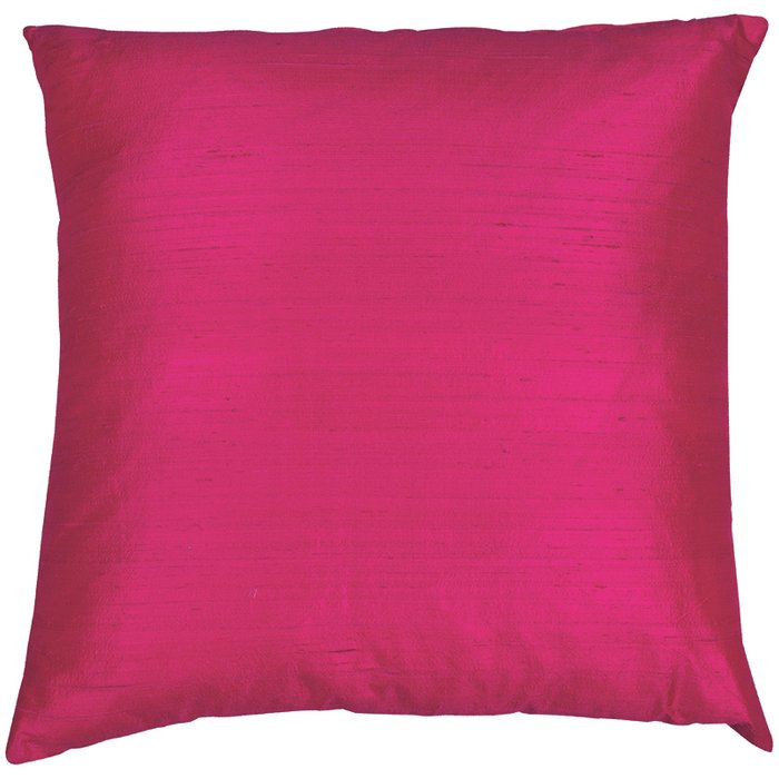 Декоративная подушка Dupion розового цвета