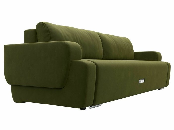 Прямой диван-кровать Ника зеленого цвета - лучшие Прямые диваны в INMYROOM