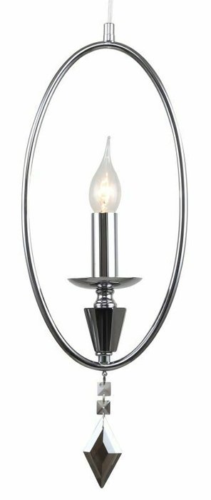 Светильник подвесной Grace цвета хром - купить Подвесные светильники по цене 5350.0