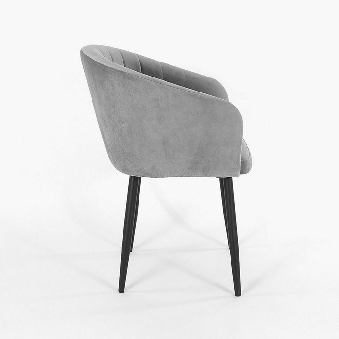 Стул Гарда серого цвета - лучшие Обеденные стулья в INMYROOM
