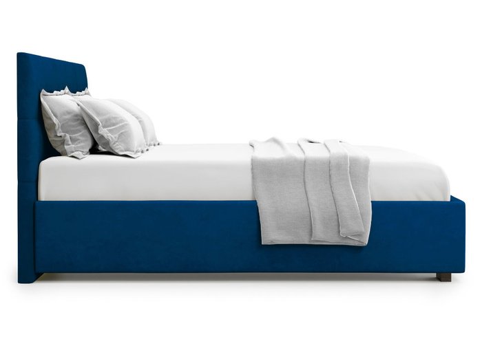 Кровать Garda 180х200 синего цвета с подъемным механизмом  - лучшие Кровати для спальни в INMYROOM