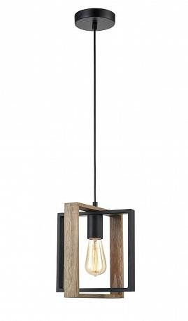 Подвесной светильник Bastion черно-коричневого цвета - купить Подвесные светильники по цене 4080.0