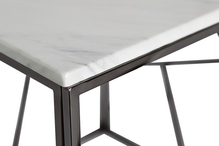 Кофейный стол со столешницей из искусственного мрамора  - купить Кофейные столики по цене 20800.0