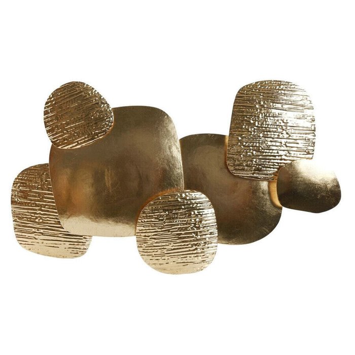 Настенный декор Home ESPRIT Позолоченный современный 80 x 6,5 x 48 cm Настенный декор Home ESPRIT Позолоченный современный 80 x 6,5 x 48 cm