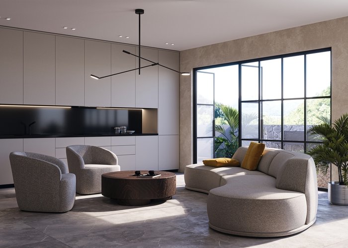 Потолочный светильник Maytoni MOD070CL-L15B3K1 Fad Modern - лучшие Потолочные светильники в INMYROOM