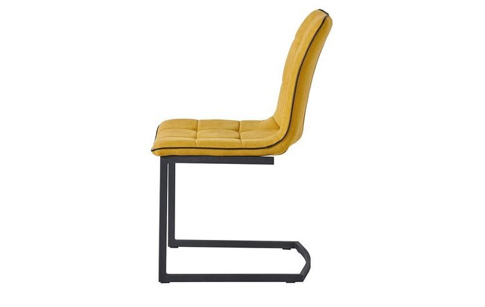 Стул Веста желтого цвета - лучшие Обеденные стулья в INMYROOM