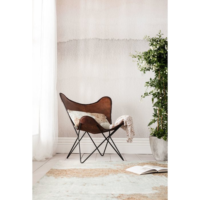 Кресло Butterfly коричневого цвета - купить Интерьерные кресла по цене 35580.0
