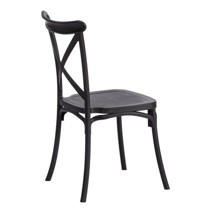 Стул Cross черного цвета - лучшие Обеденные стулья в INMYROOM
