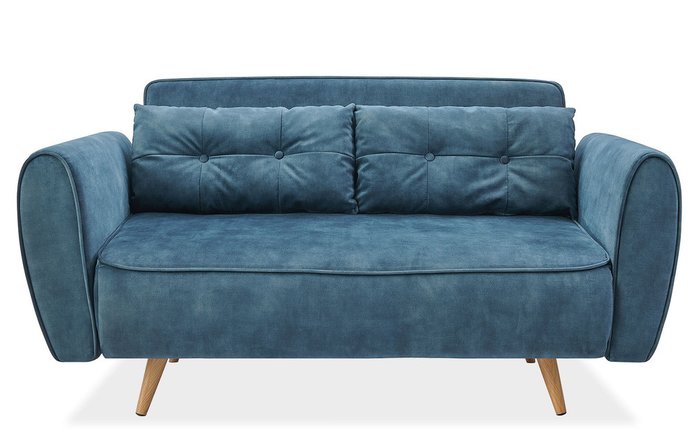 Диван-кровать Charm синего цвета - купить Прямые диваны по цене 59867.0