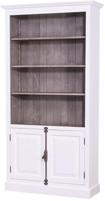 Шкаф книжный Брюгге с дверцами - купить Книжные шкафы по цене 187200.0