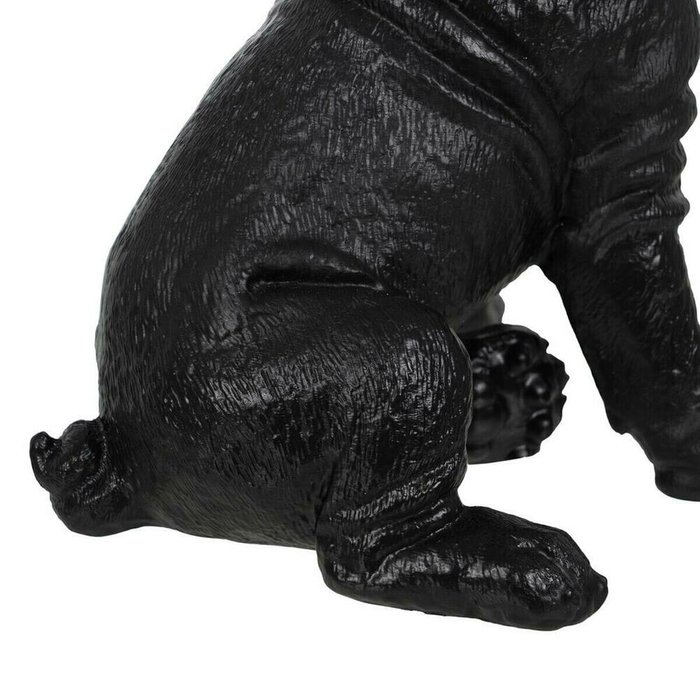 Декоративная фигура Чёрный Позолоченный Пёс 15,5 x 18,4 x 25,5 cm - лучшие Фигуры и статуэтки в INMYROOM
