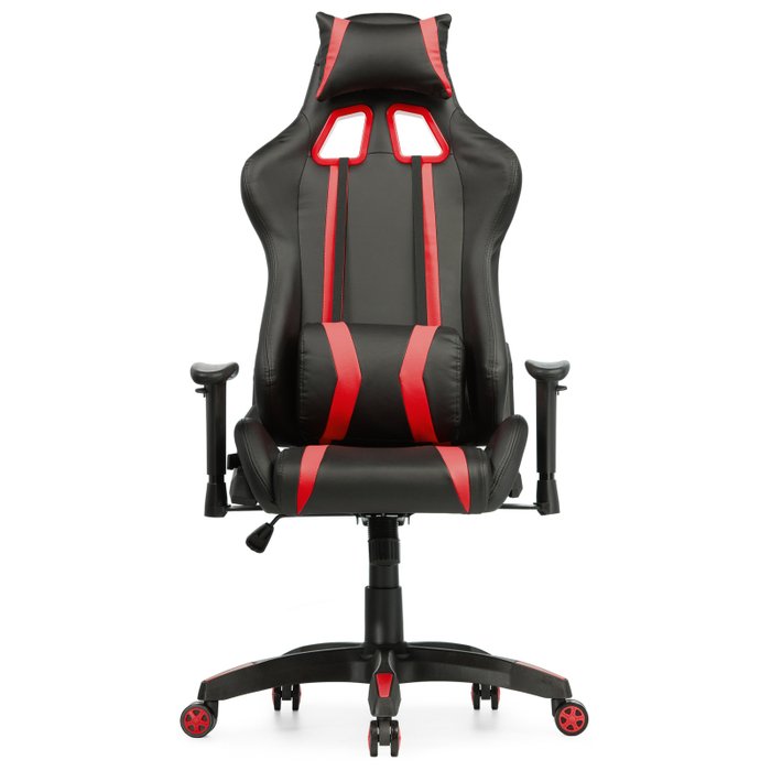 Кресло офисное Blok черно-красного цвета - лучшие Офисные кресла в INMYROOM
