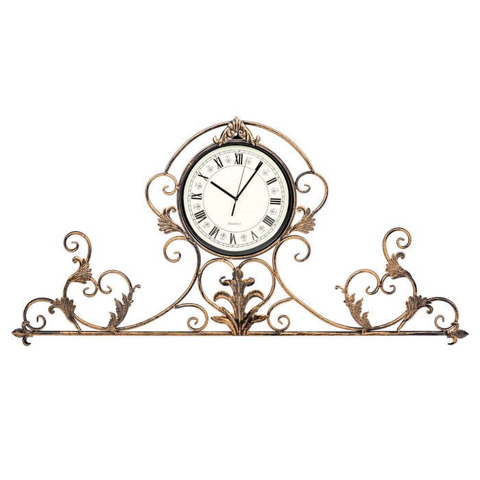 Настенные часы Артуа бронзового цвета