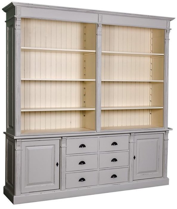 Книжный шкаф Брюгге серого цвета - купить Книжные шкафы по цене 418000.0