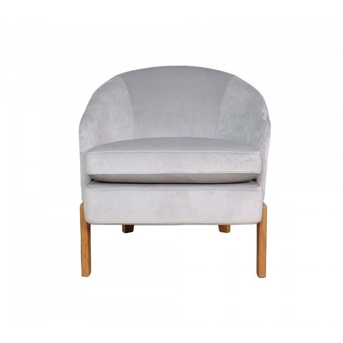 Дизайнерское кресло Chelsea серого цвета - купить Интерьерные кресла по цене 42000.0