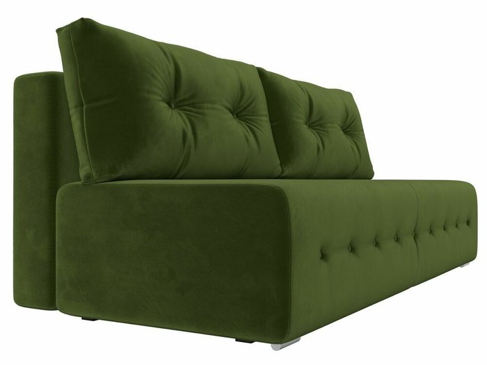 Прямой диван-кровать Лондон зеленого цвета - лучшие Прямые диваны в INMYROOM