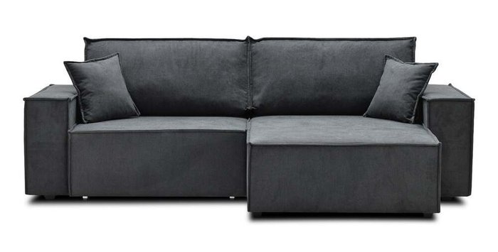 Угловой диван-кровать Фабио серого цвета - купить Угловые диваны по цене 55400.0