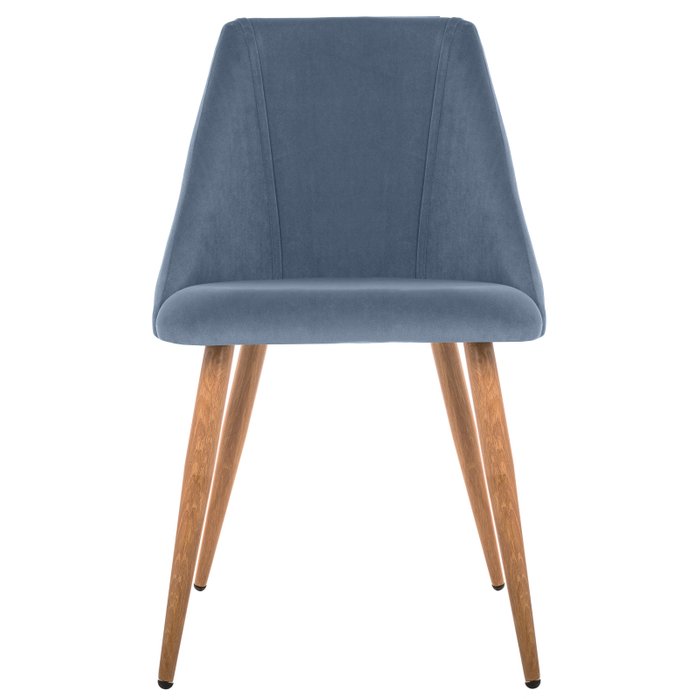 Стул Morgan синего цвета - лучшие Обеденные стулья в INMYROOM