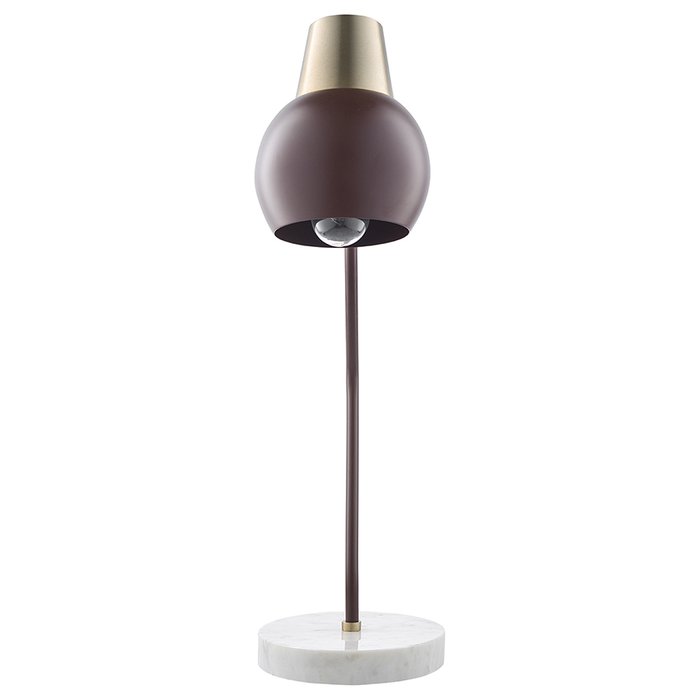 Лампа настольная Rond с плафоном сливового цвета - купить Настольные лампы по цене 12500.0